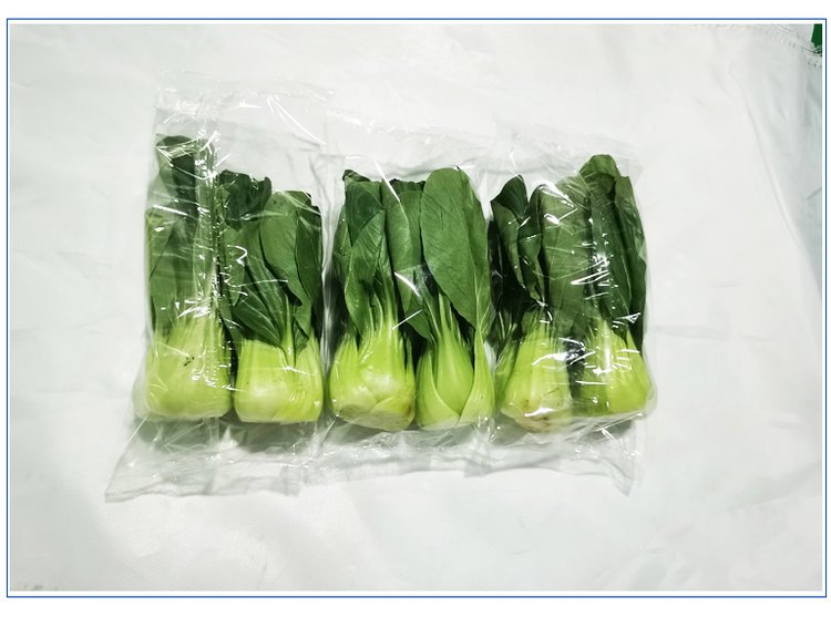 葉菜果蔬食用菌包裝機包裝樣品